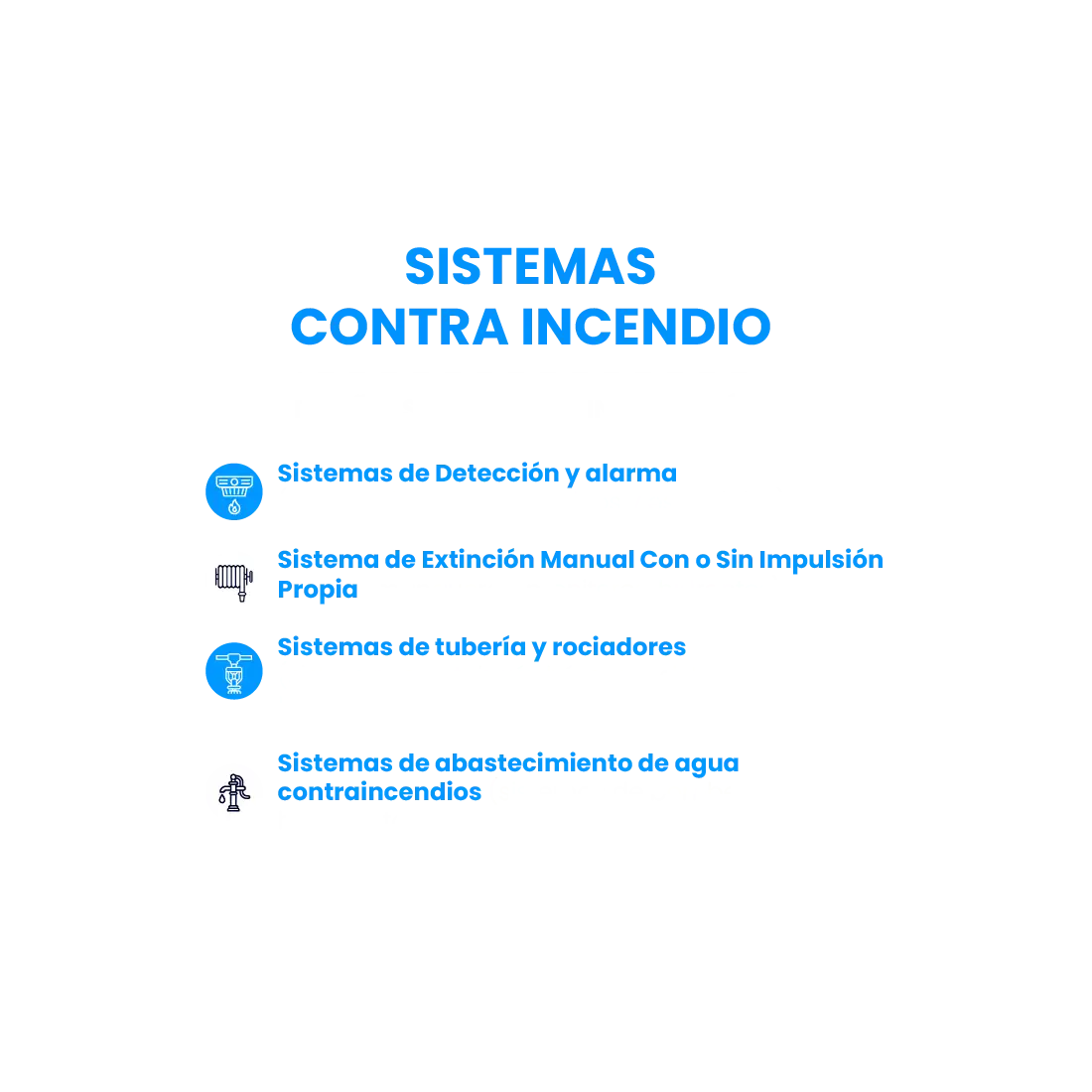 sistema contraincendios